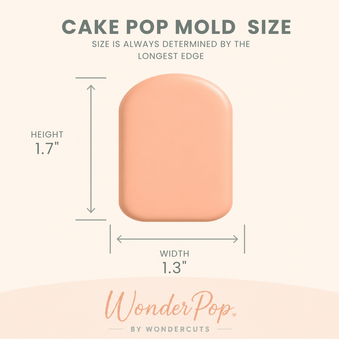 Basic Arch Cake Pop Mold