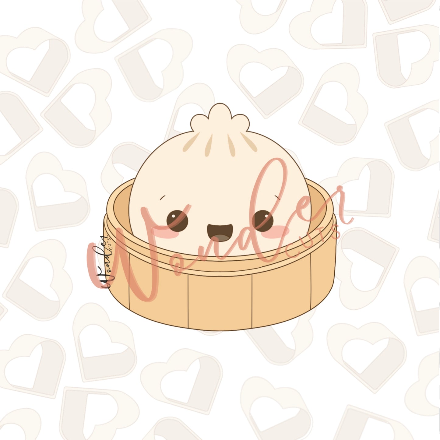 Dumpling in Steamer Cookie Cutter