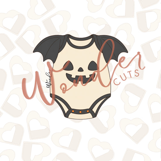 Bat Onesie Cookie Cutter