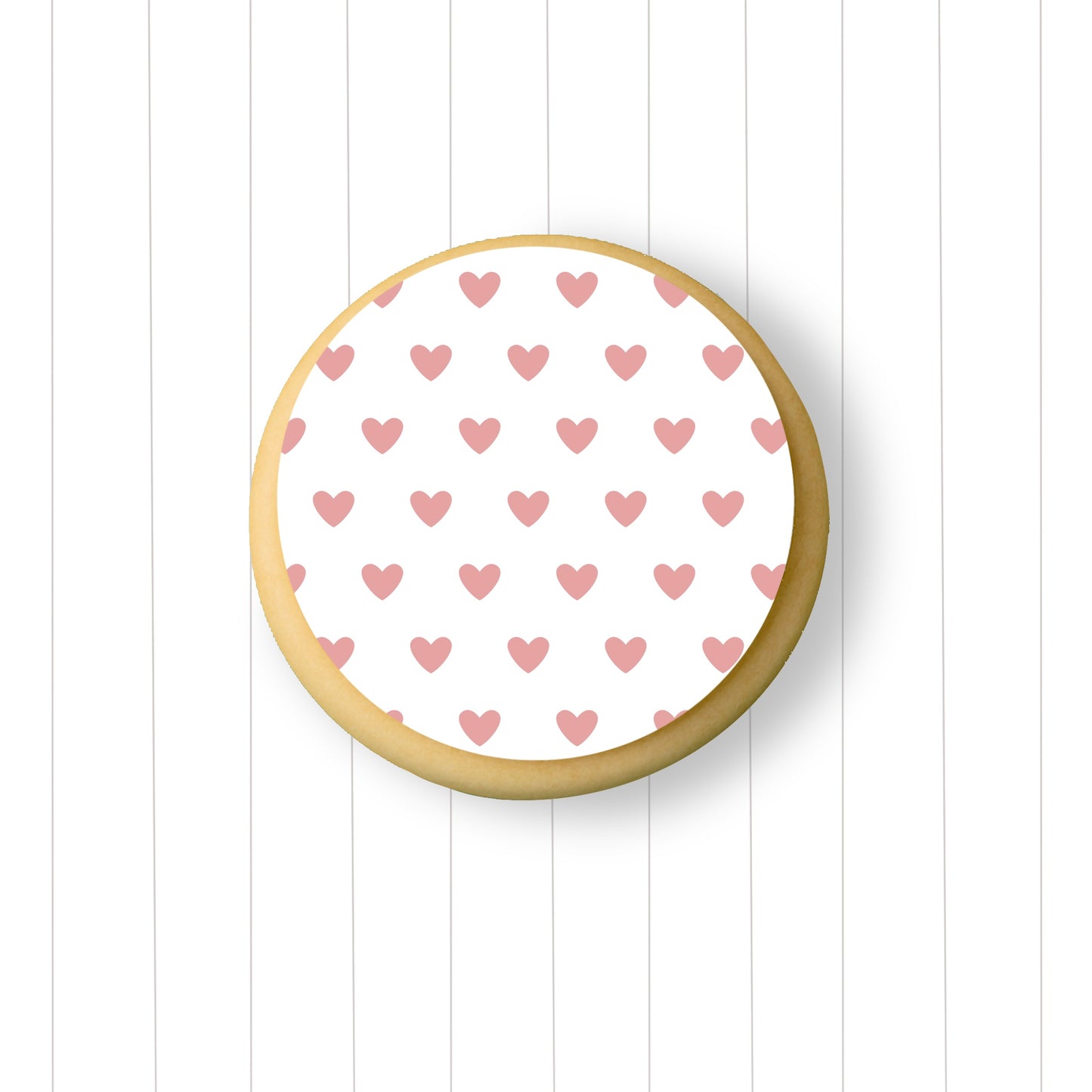 Simple Hearts Stencil