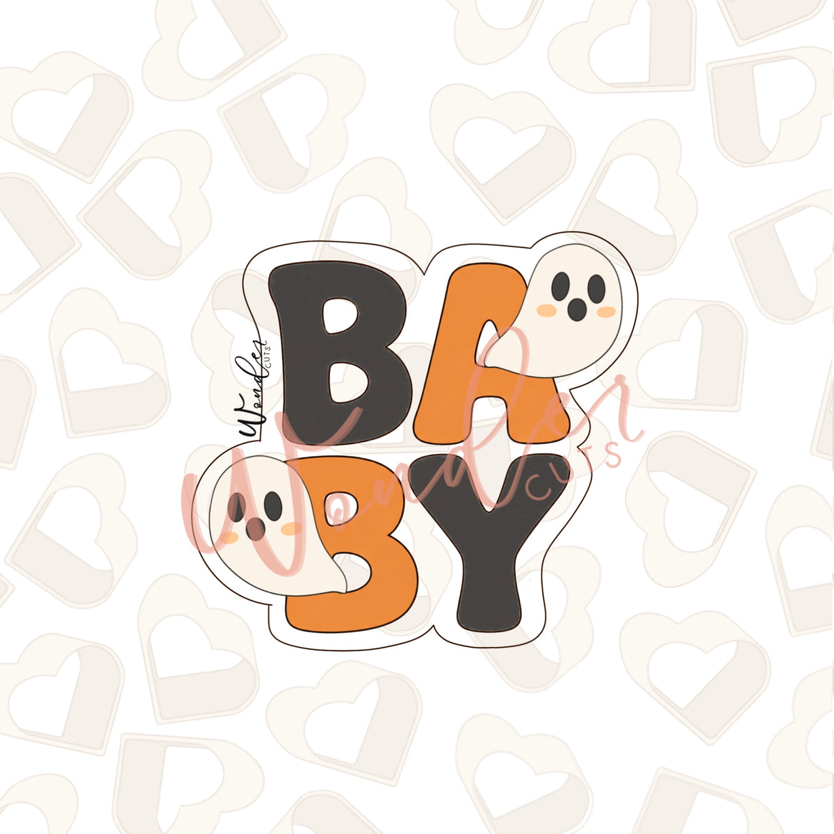 Boo Baby Cookie Cutter