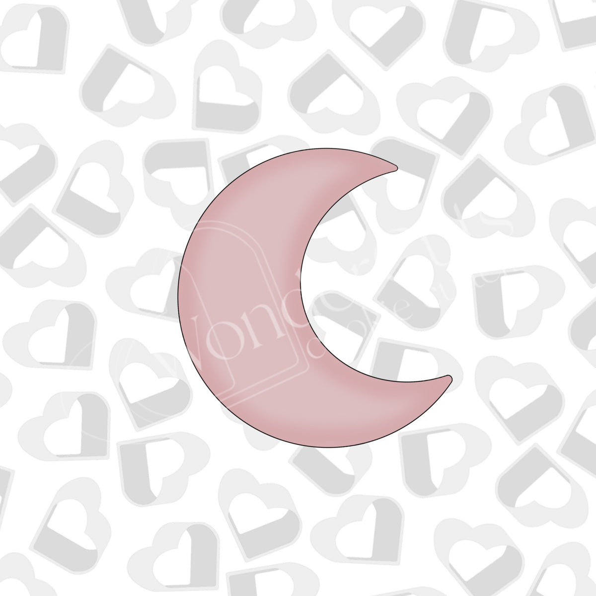 Basic Crescent Moon Cookie Cutter