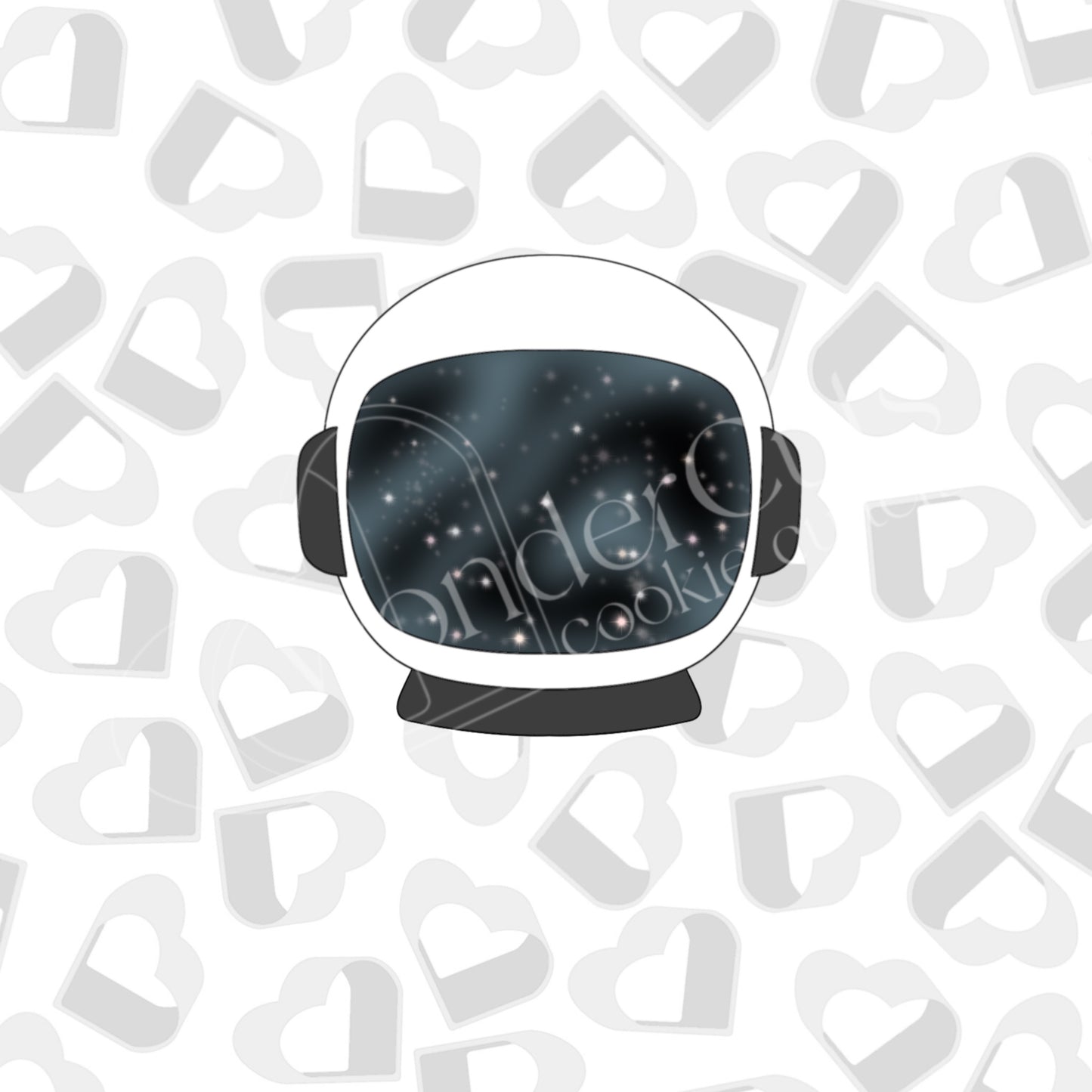 Astronaut Head Cookie Cutter