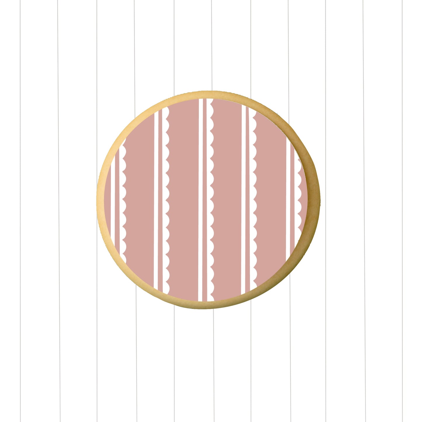 Vintage Scalloped Stencil
