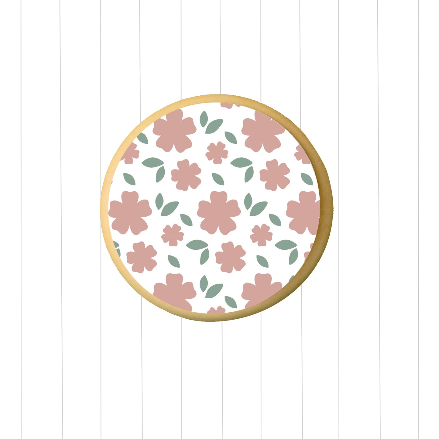 Floral With Leaves Layered Stencil