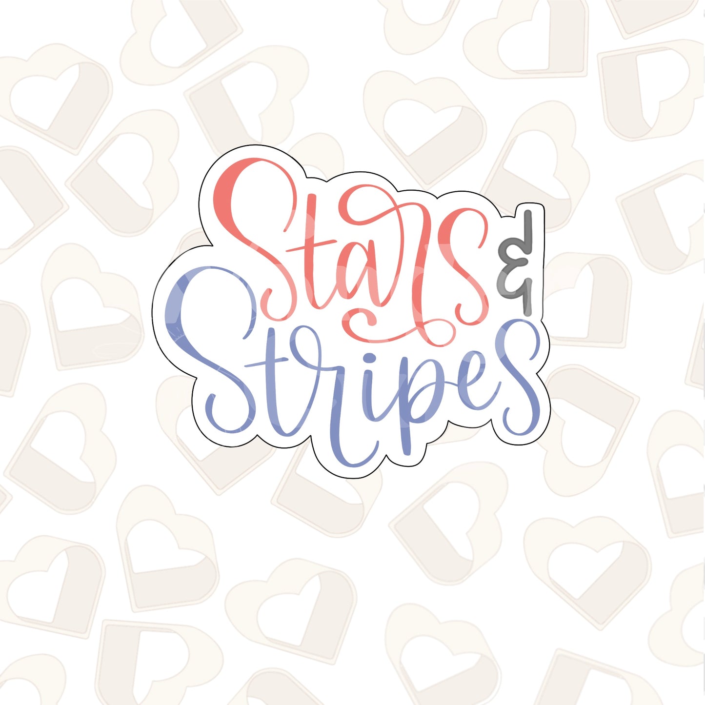 Stars and Stripes Cookie Cutter