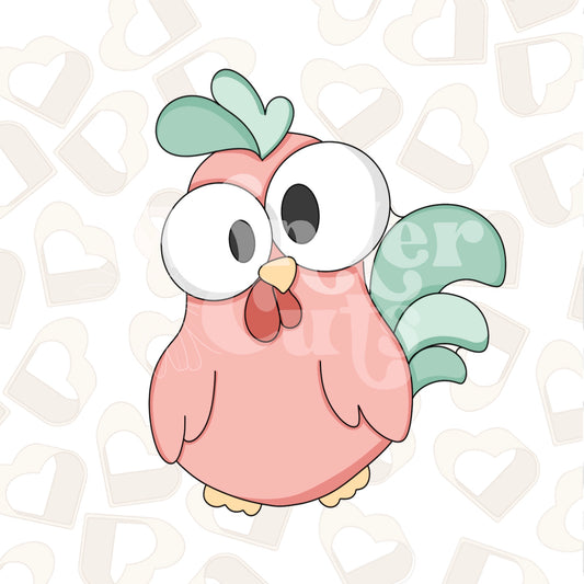 Crazy Rooster - Instant Download STL
