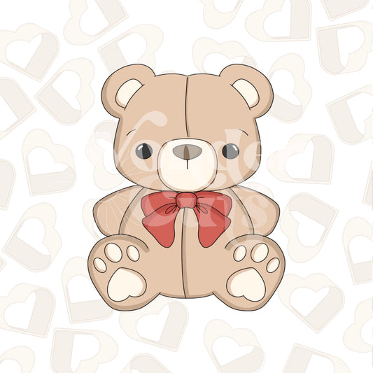Valentine Bear- Instant Download STL