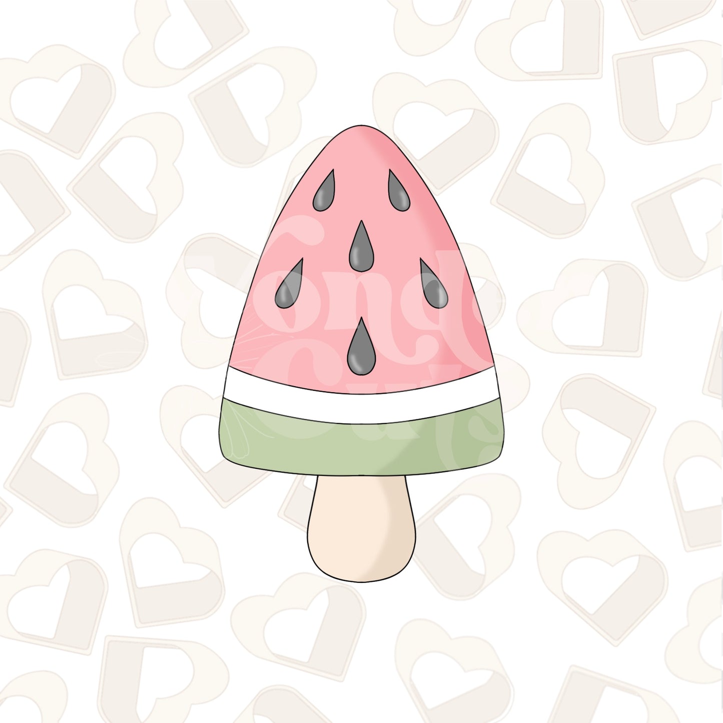 Watermelon Popsicle Cookie Cutter
