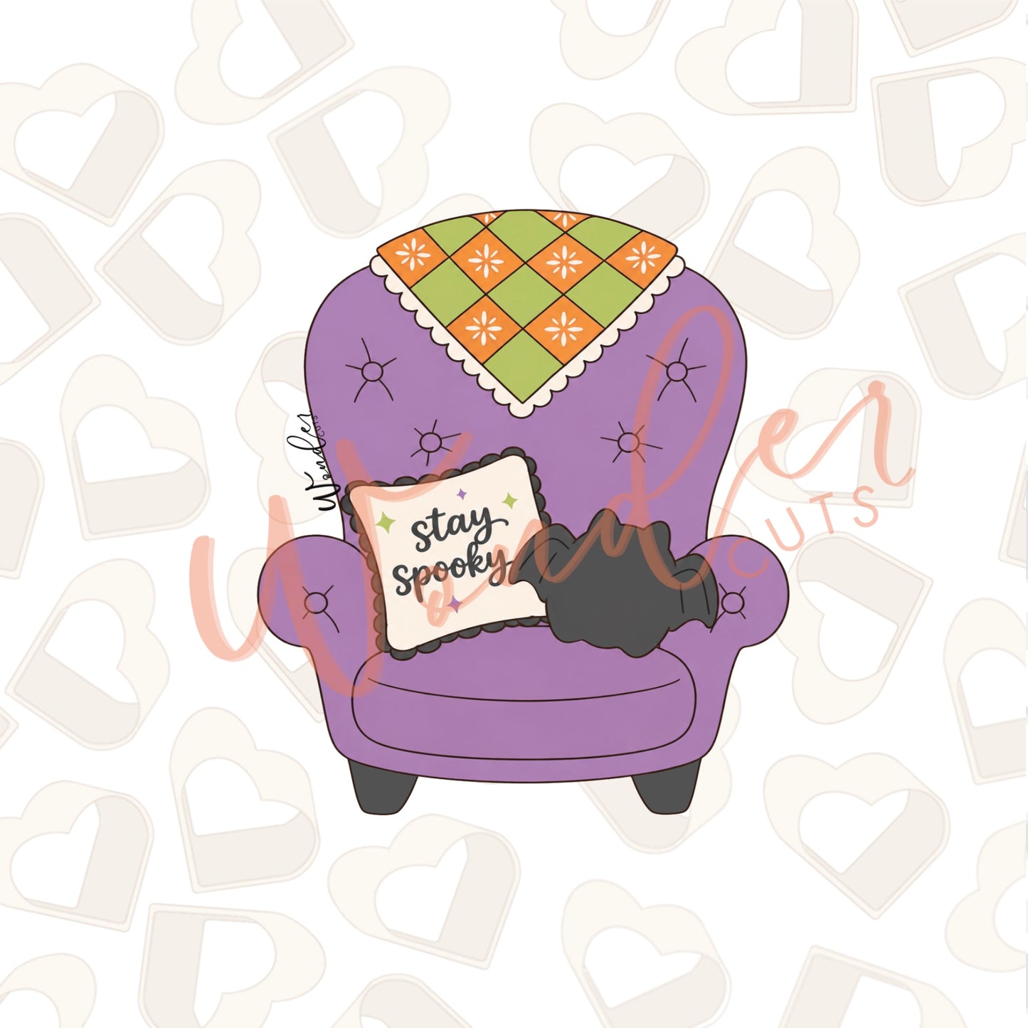Cozy Chair Cookie Cutter
