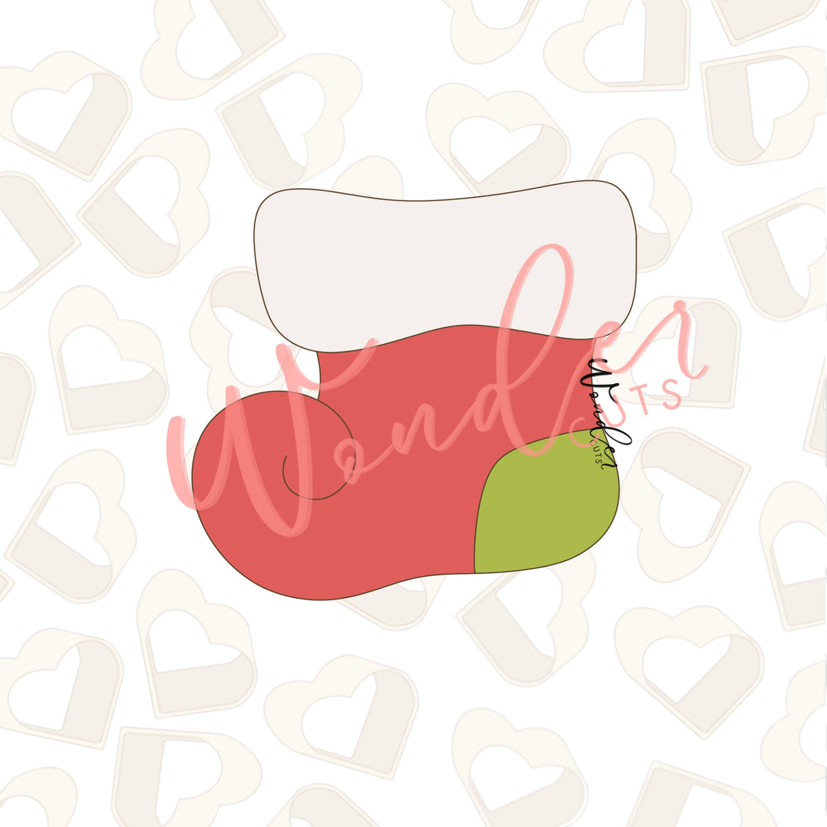 Whimsy Stocking Cookie Cutter