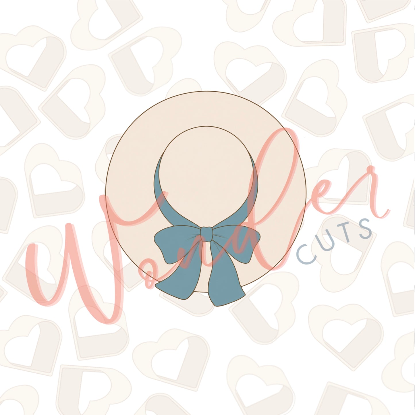 Coastal Hat Cookie Cutter