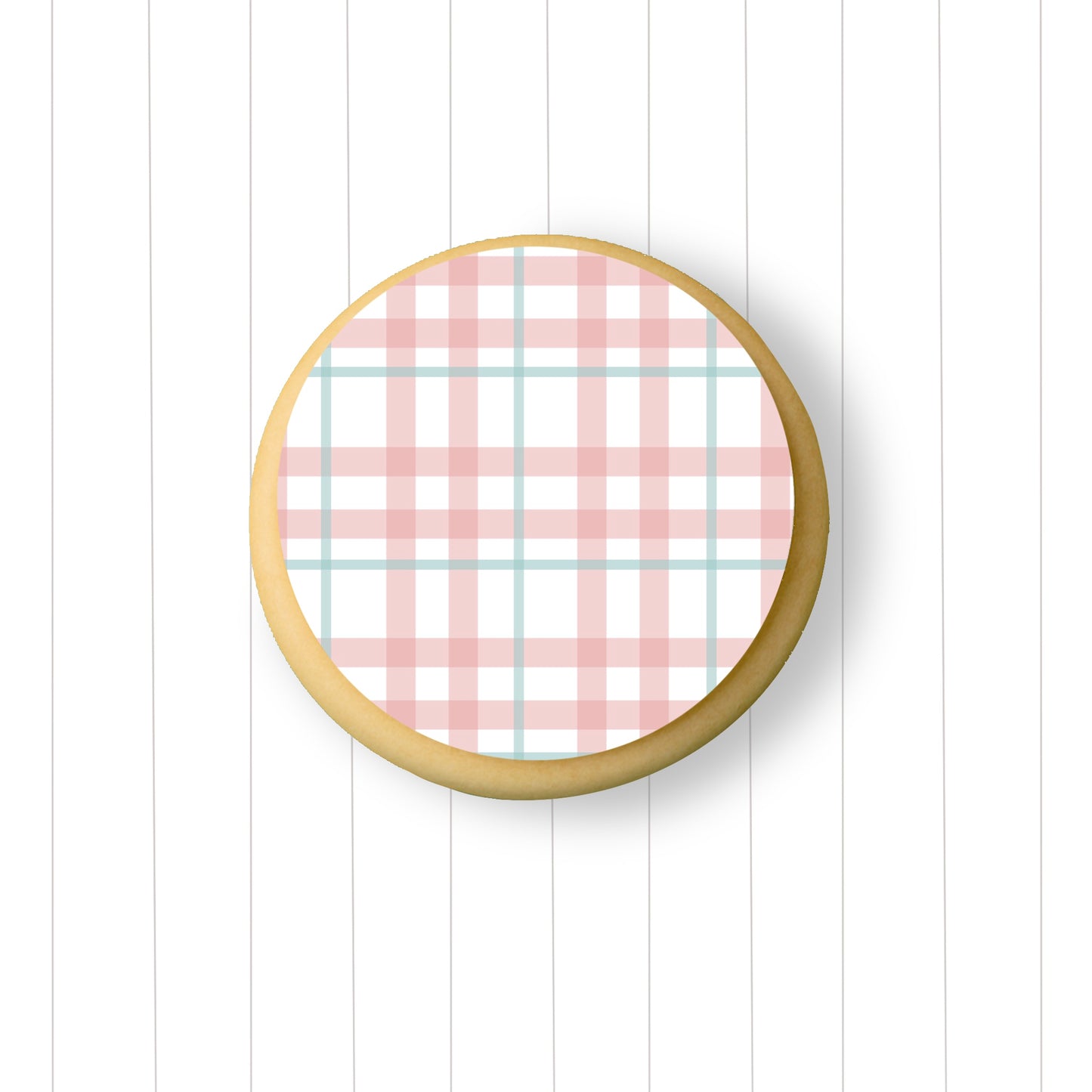 Plaid Layered Stencil