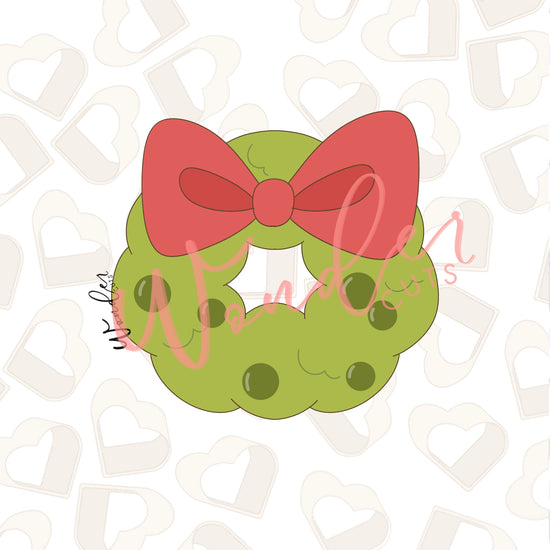Who Wreath Cookie Cutter