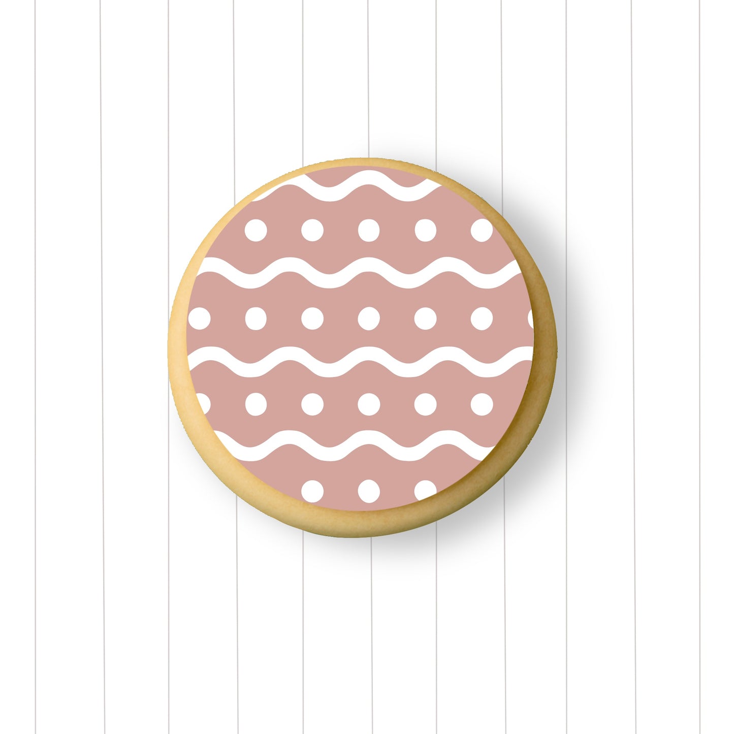 Waves & Dots Stencil