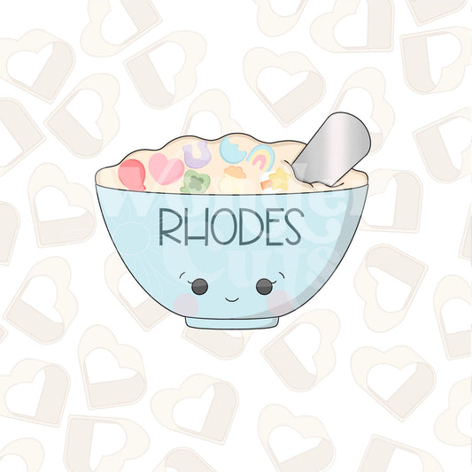 Cereal Bowl- Instant Download STL