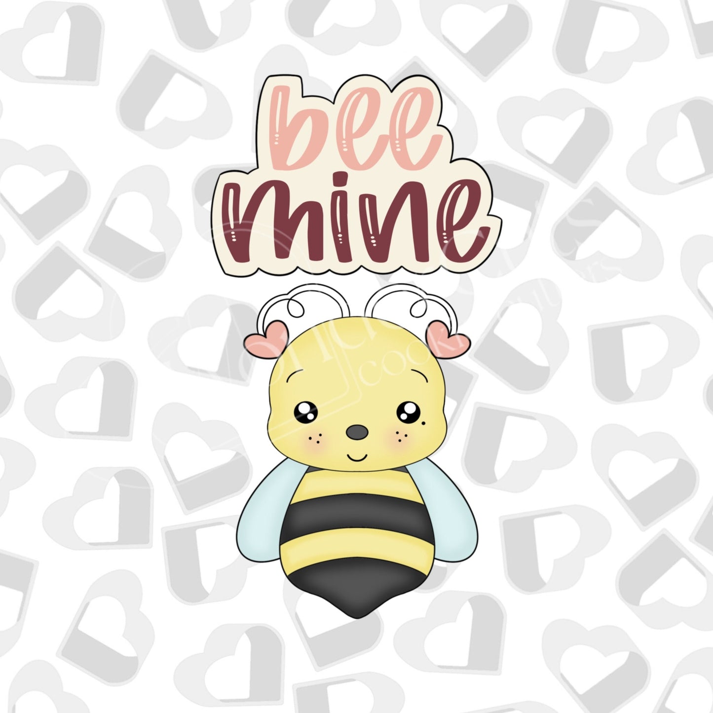 Bee Mine -Set of 2 Cookie Cutter