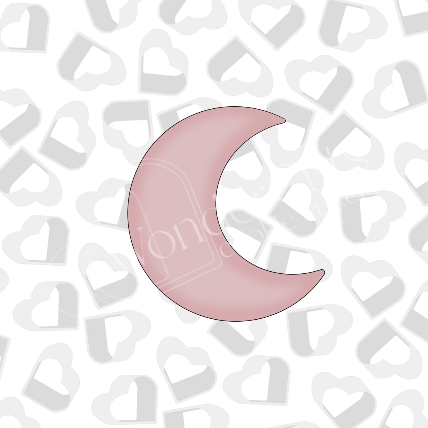 Basic Crescent Moon Cookie Cutter