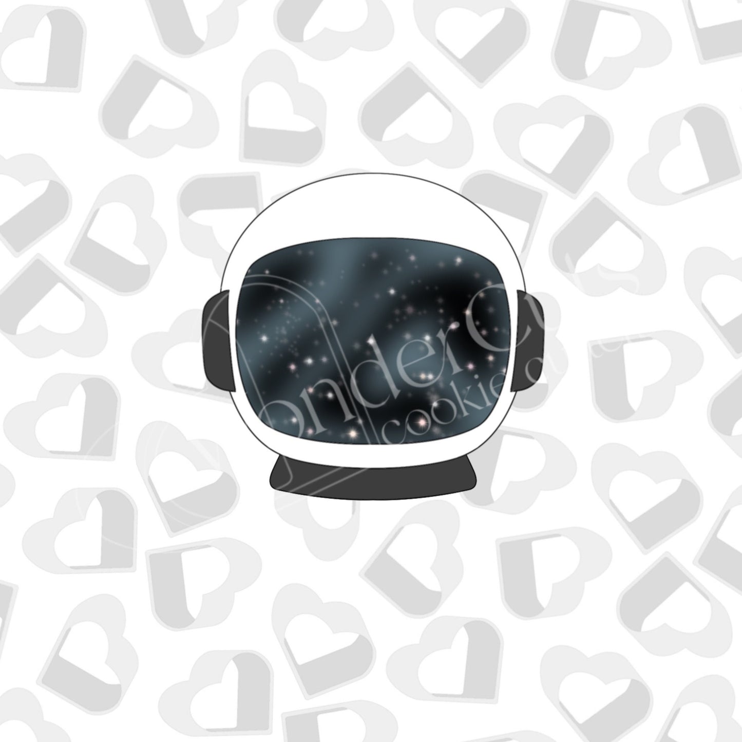 Astronaut Head Cookie Cutter