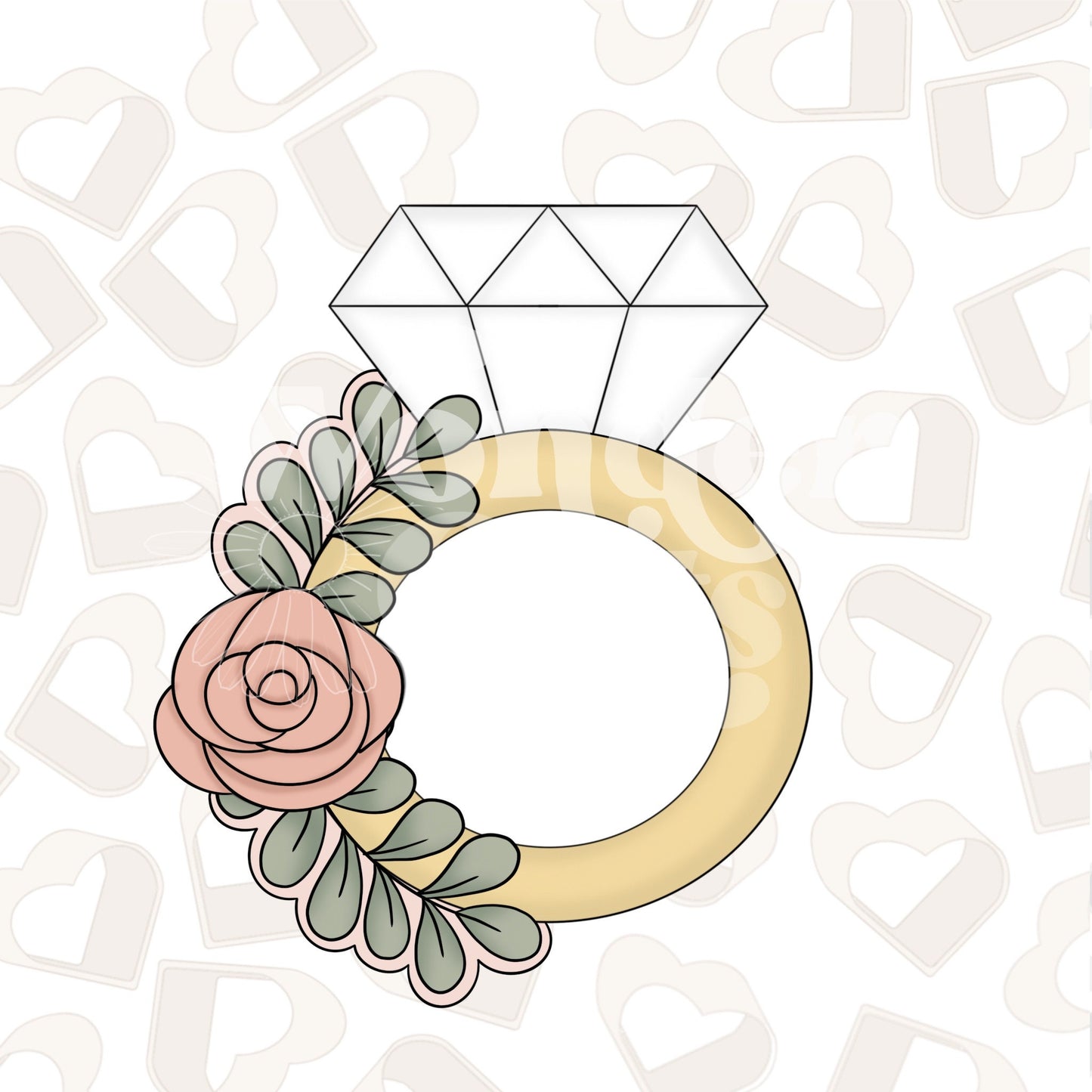 Floral Wedding Ring 2