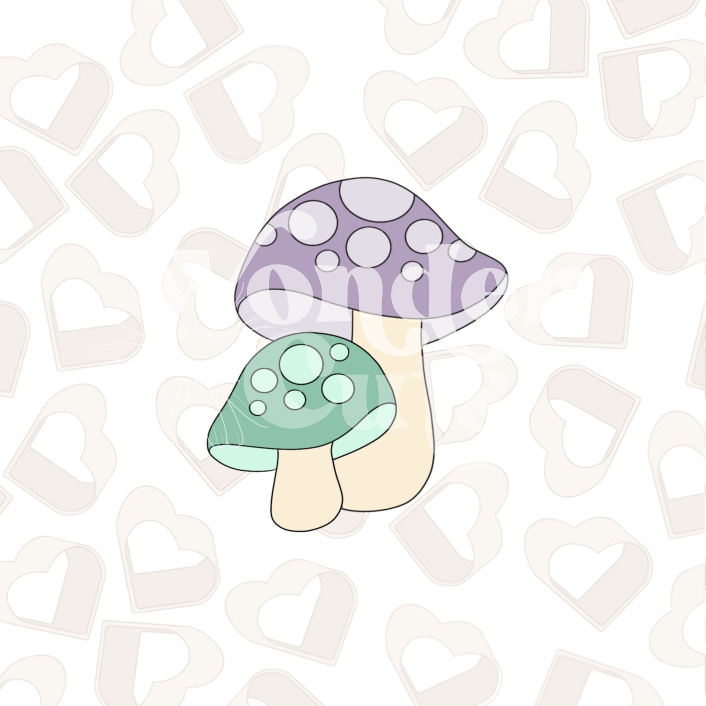 Mushrooms Cookie Cutter