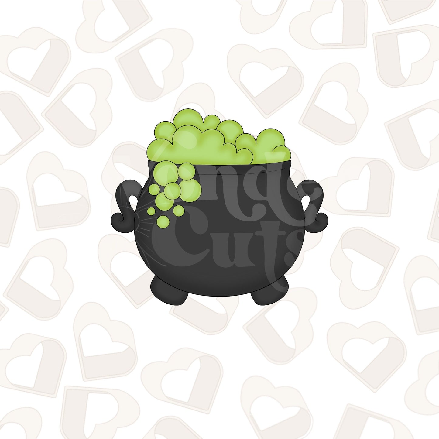 Bubbly Cauldron Cookie Cutter
