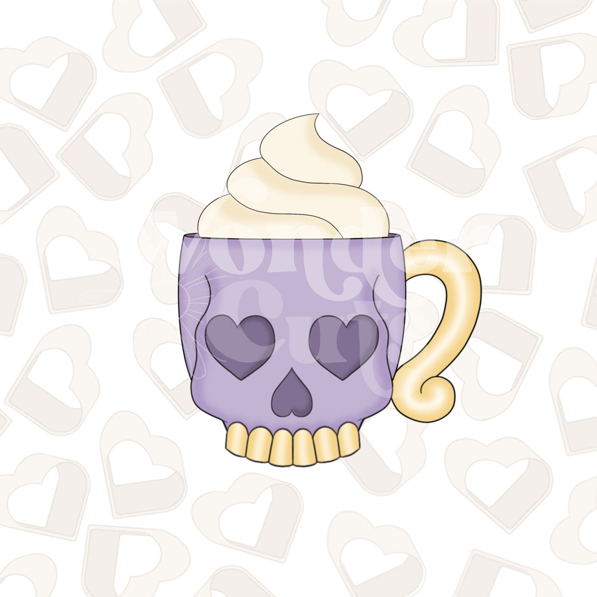 Skull Mug Edition 2 Cookie Cutter