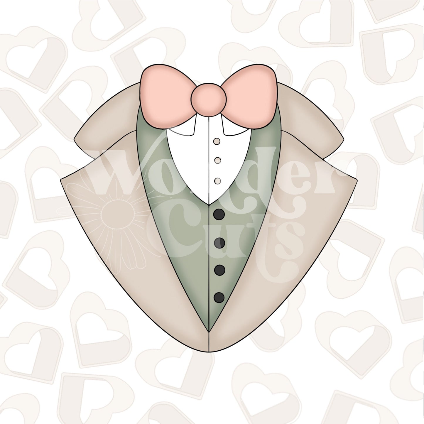 Tuxedo Cookie Cutter