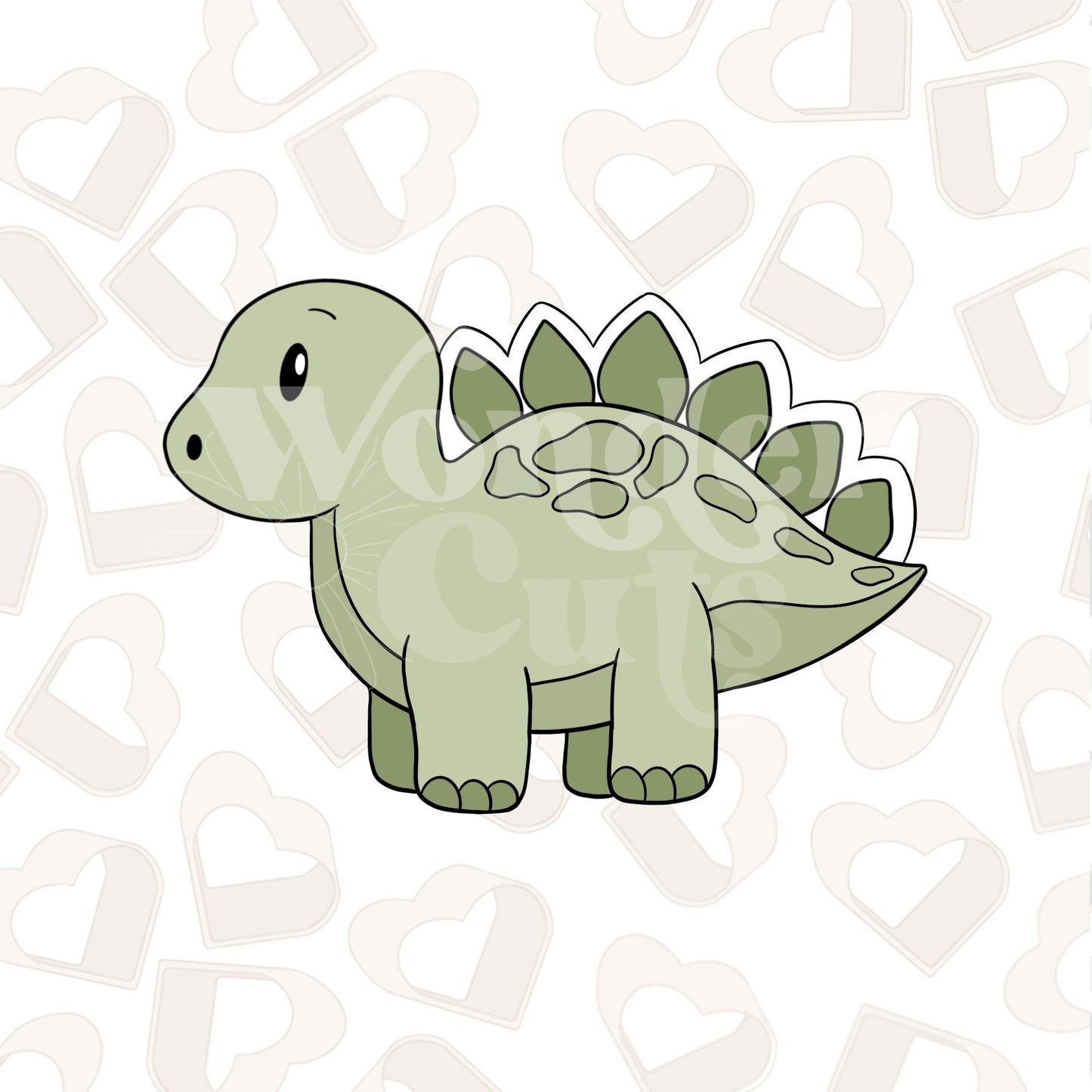 Stegosaurus Dinosaur Cookie Cutter