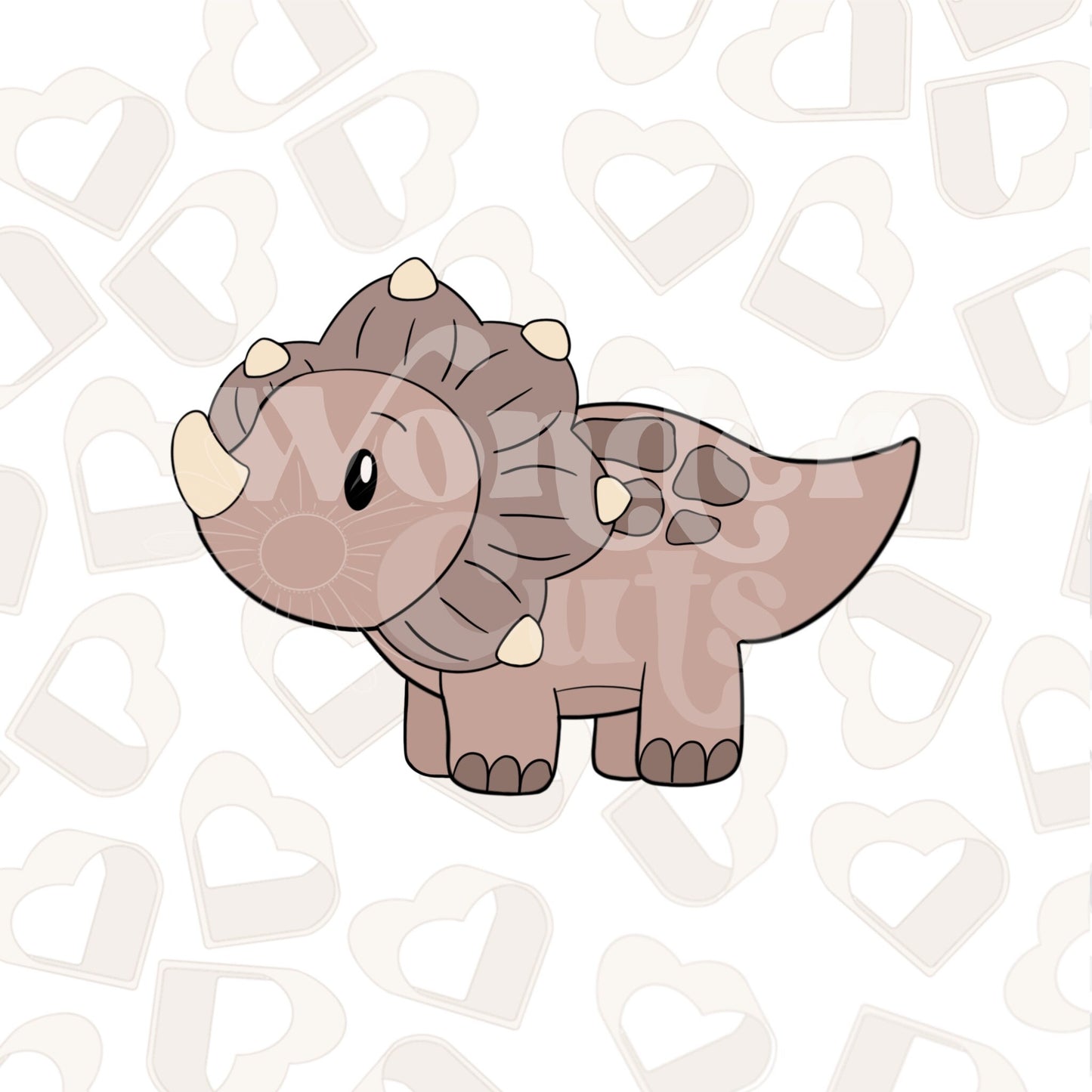 Triceratops Dinosaur Cookie Cutter