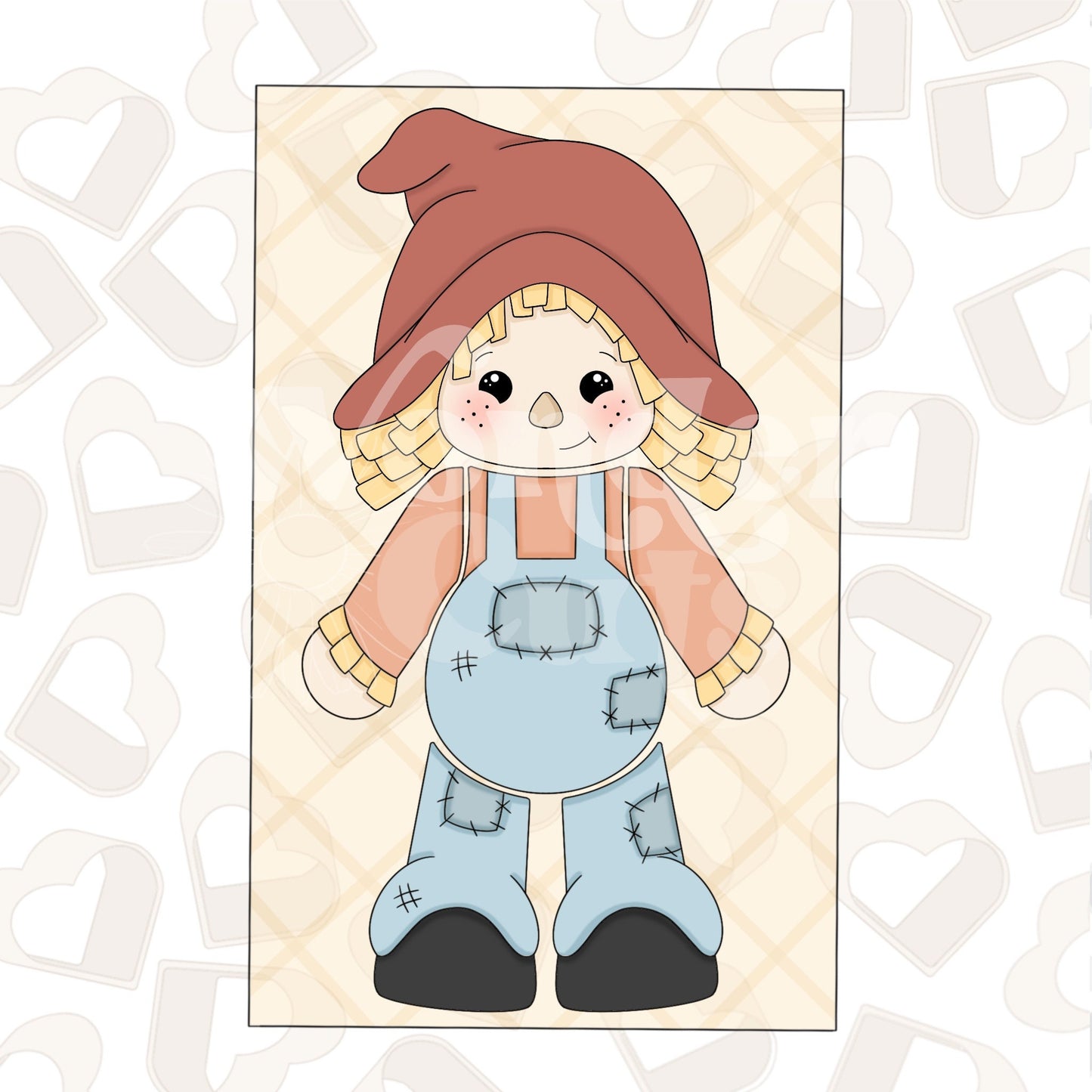 Build-A-Scarecrow Set of 4 Cookie Cutter