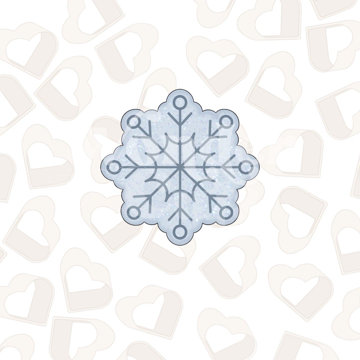 Advent Snowflake Cookie Cutter