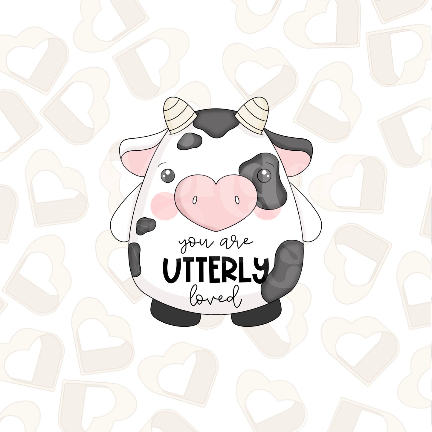 Chubby Cow Cookie Cutter