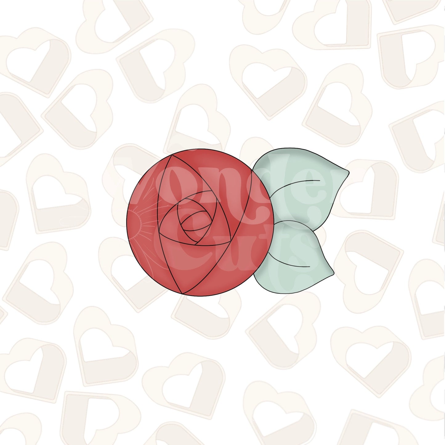 Rose Bud Cookie Cutter
