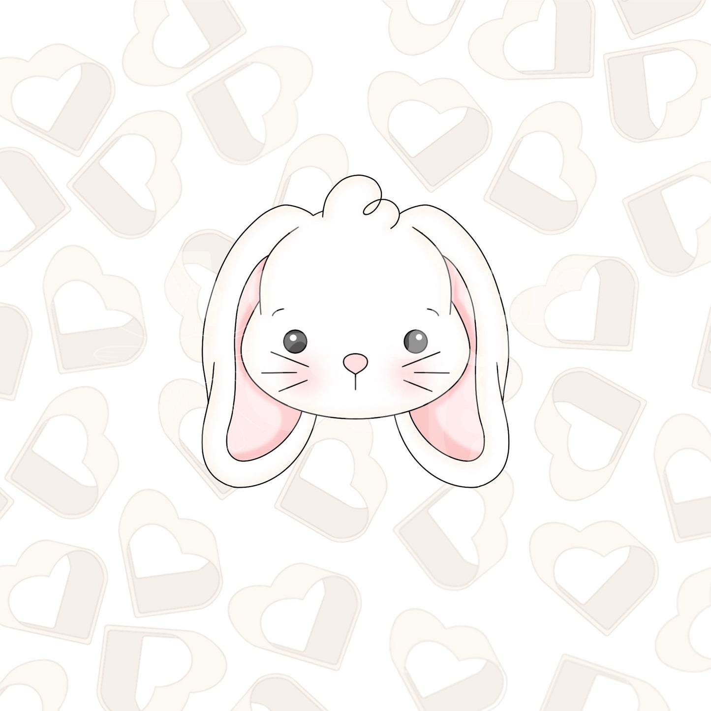 Floppy Ear Bunny Cookie Cutter
