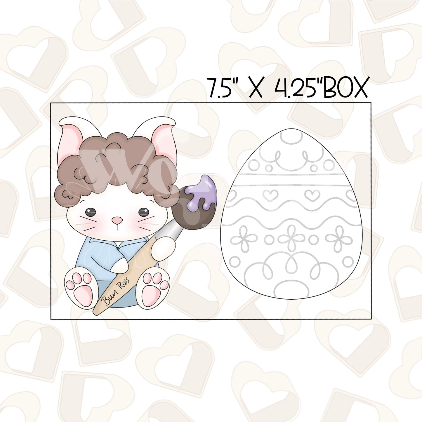 Bun Ross with Egg Cookie Cutter