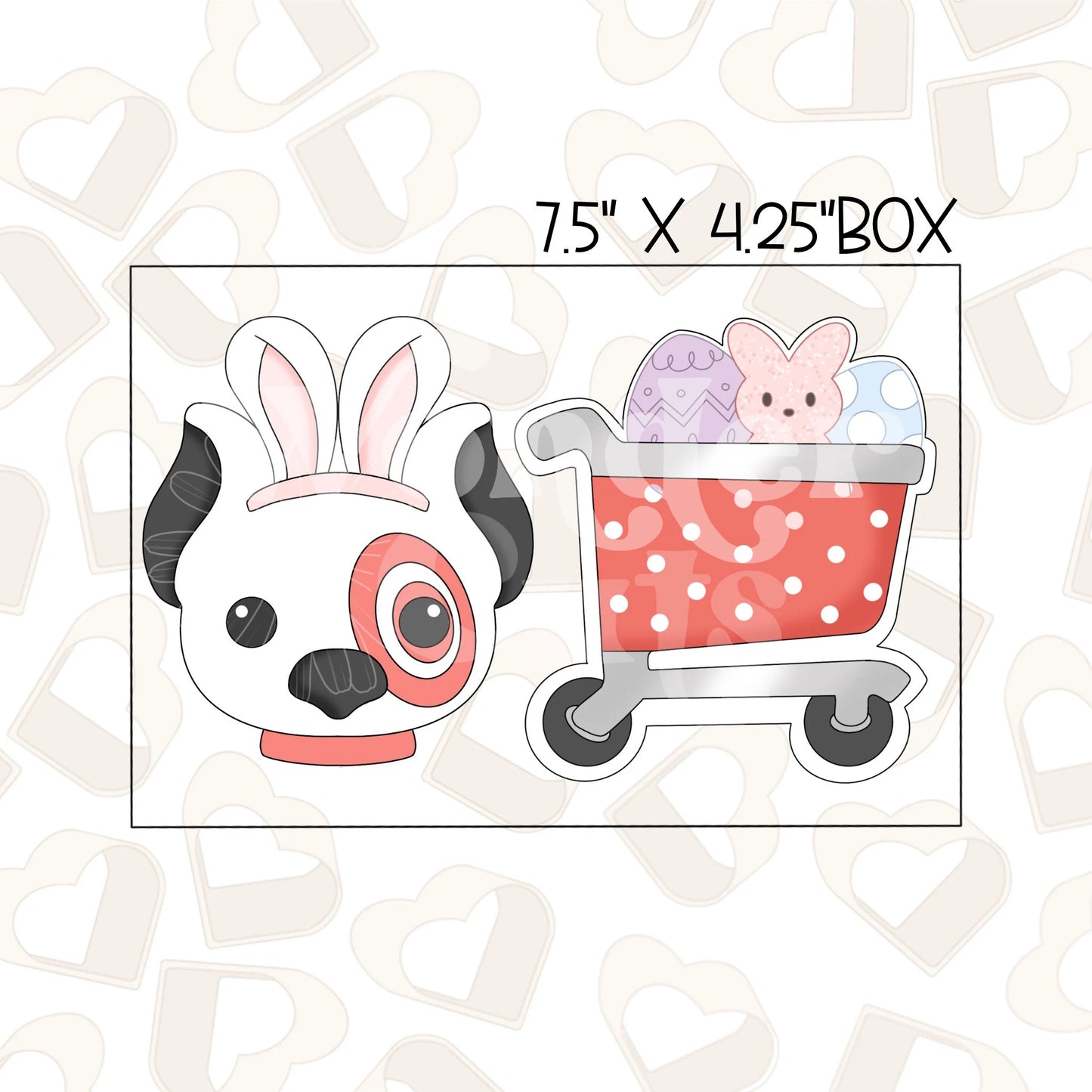 Easter Shopping Cookie Cutter
