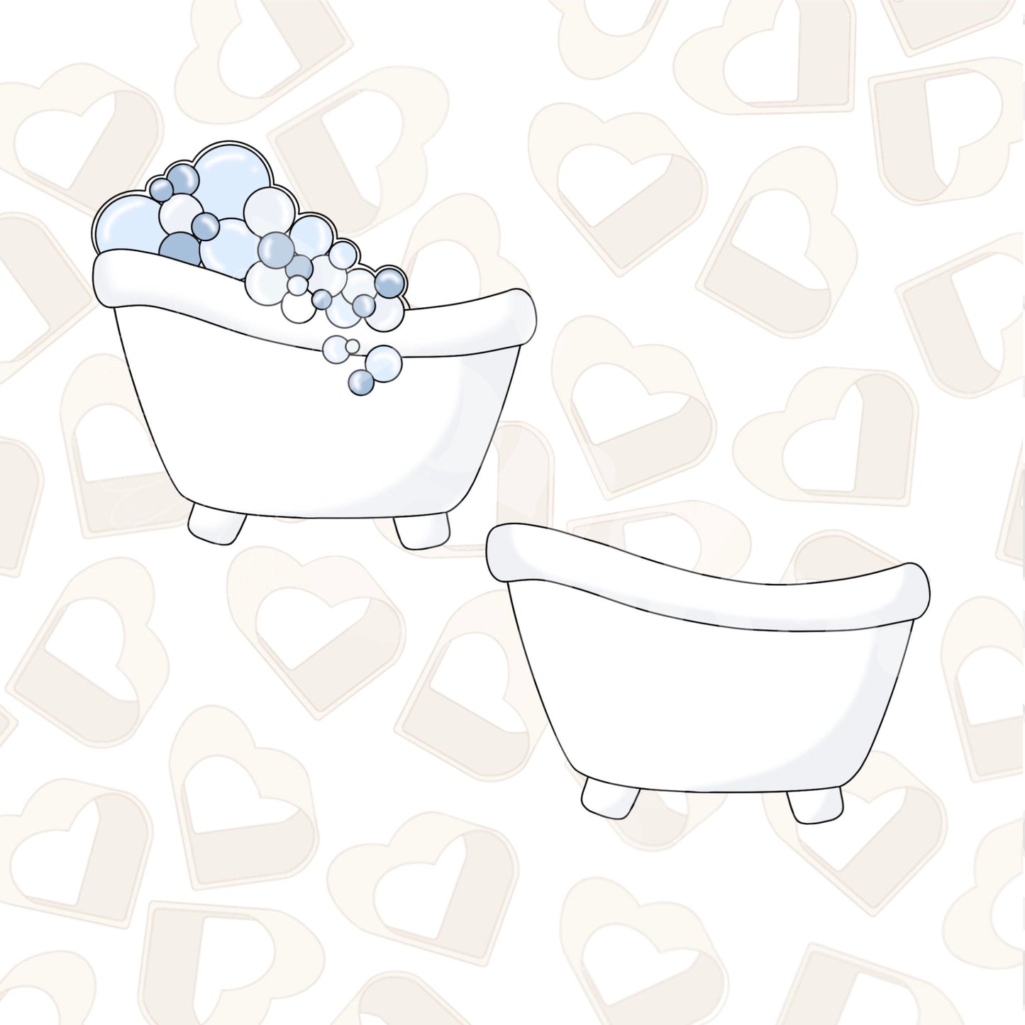 Bathtub Cookie Cutter