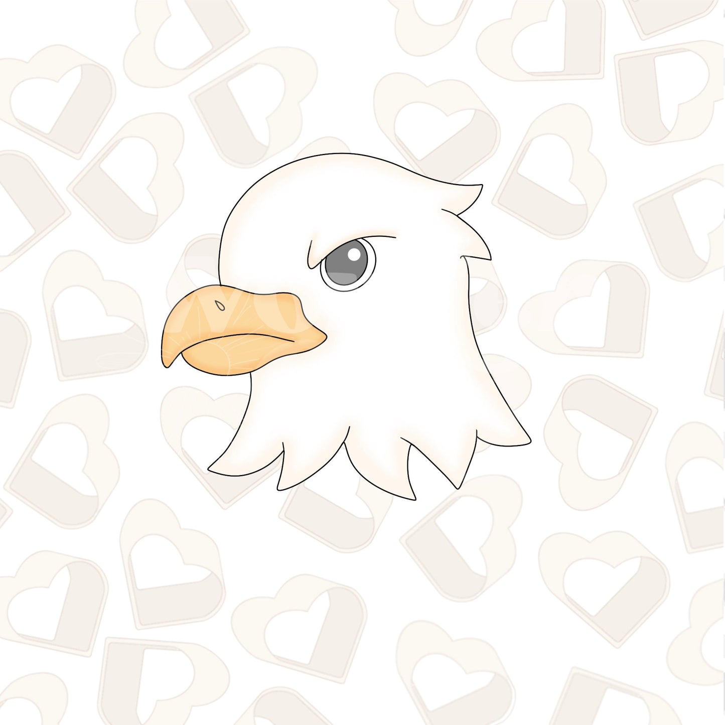Eagle Head Cookie Cutter