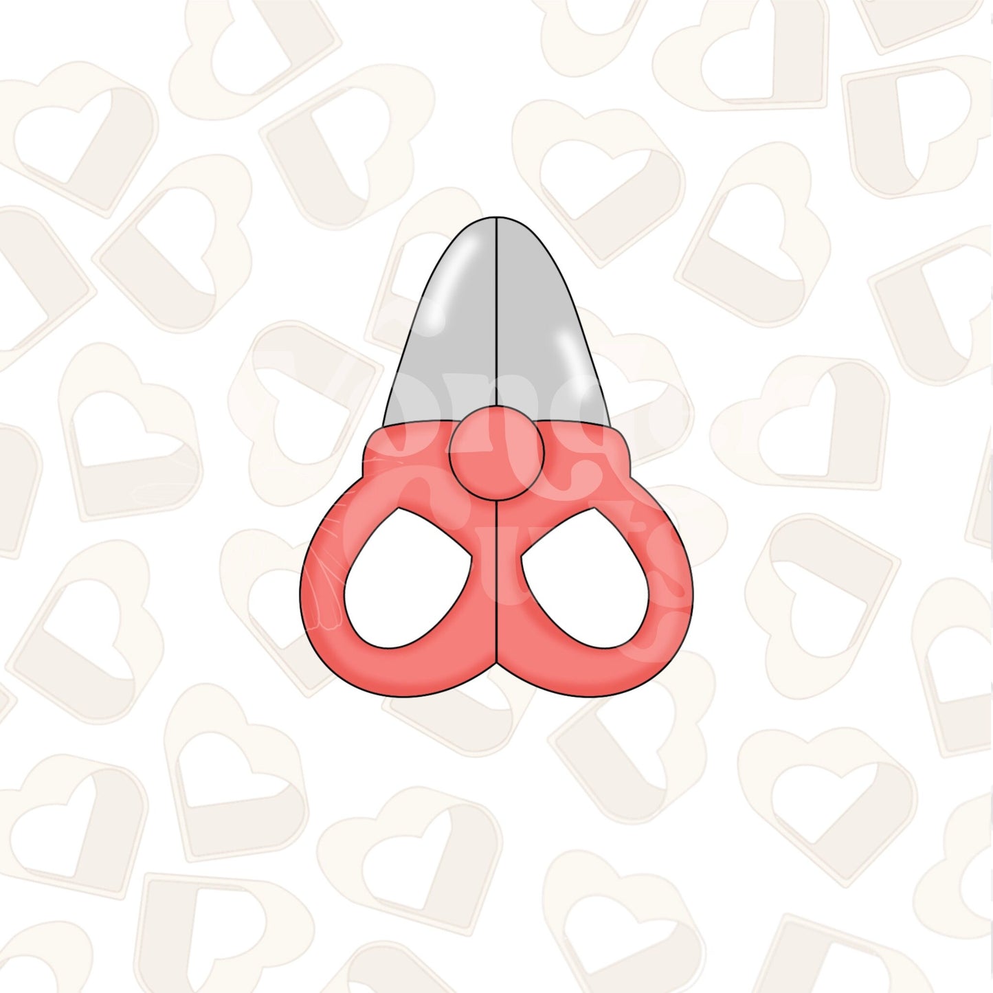 Chubby Scissors Cookie Cutter