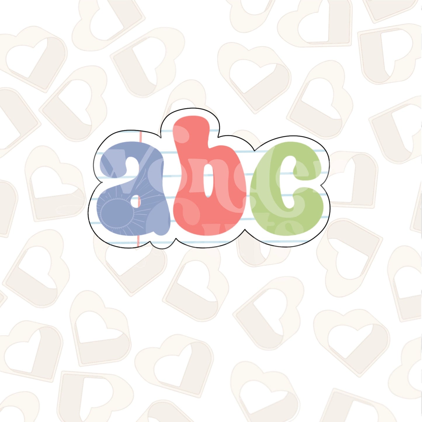 ABC Edition 1 Cookie Cutter