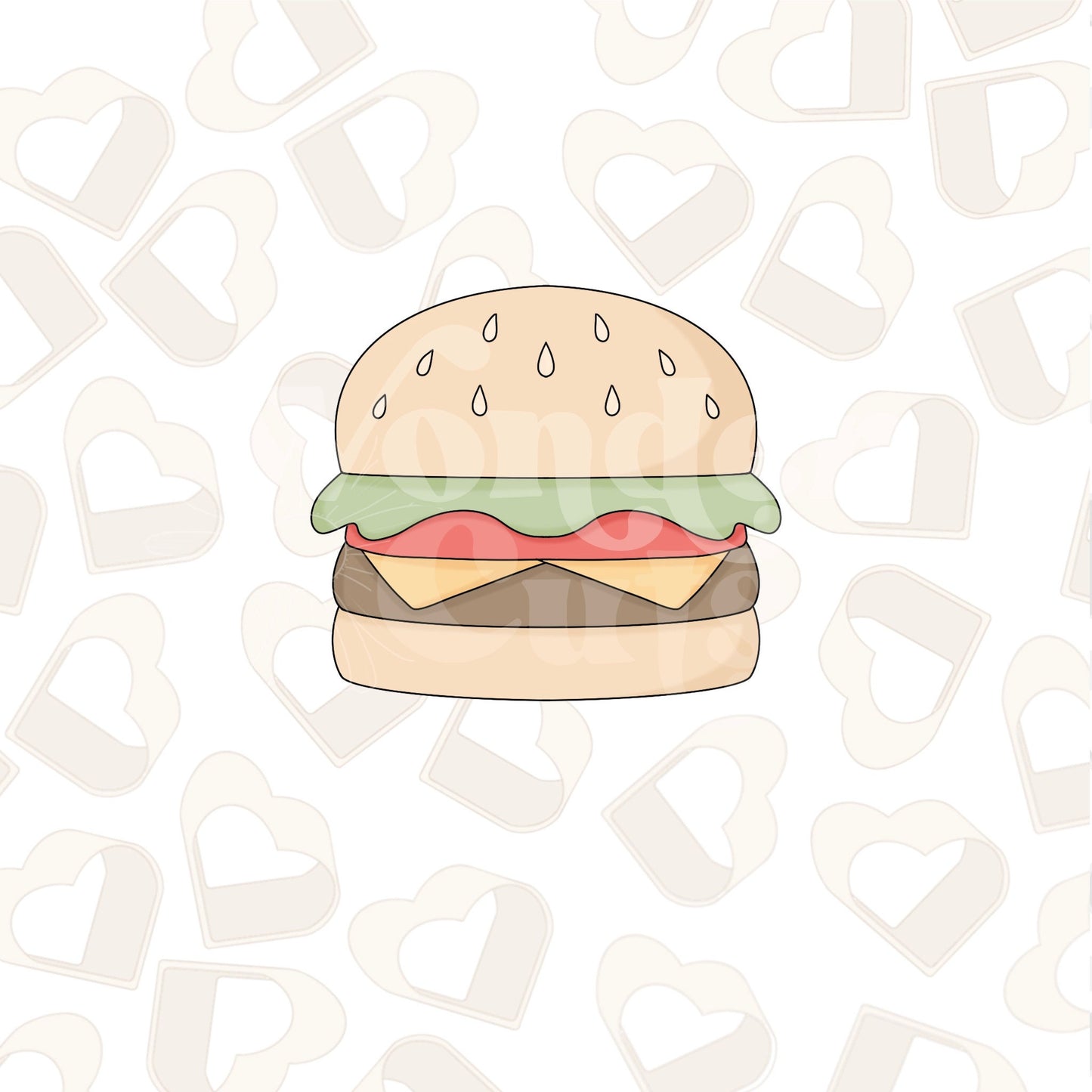 Burger Cookie Cutter