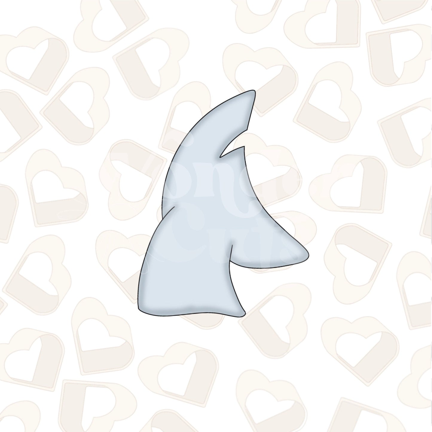 Shark Tail Cookie Cutter