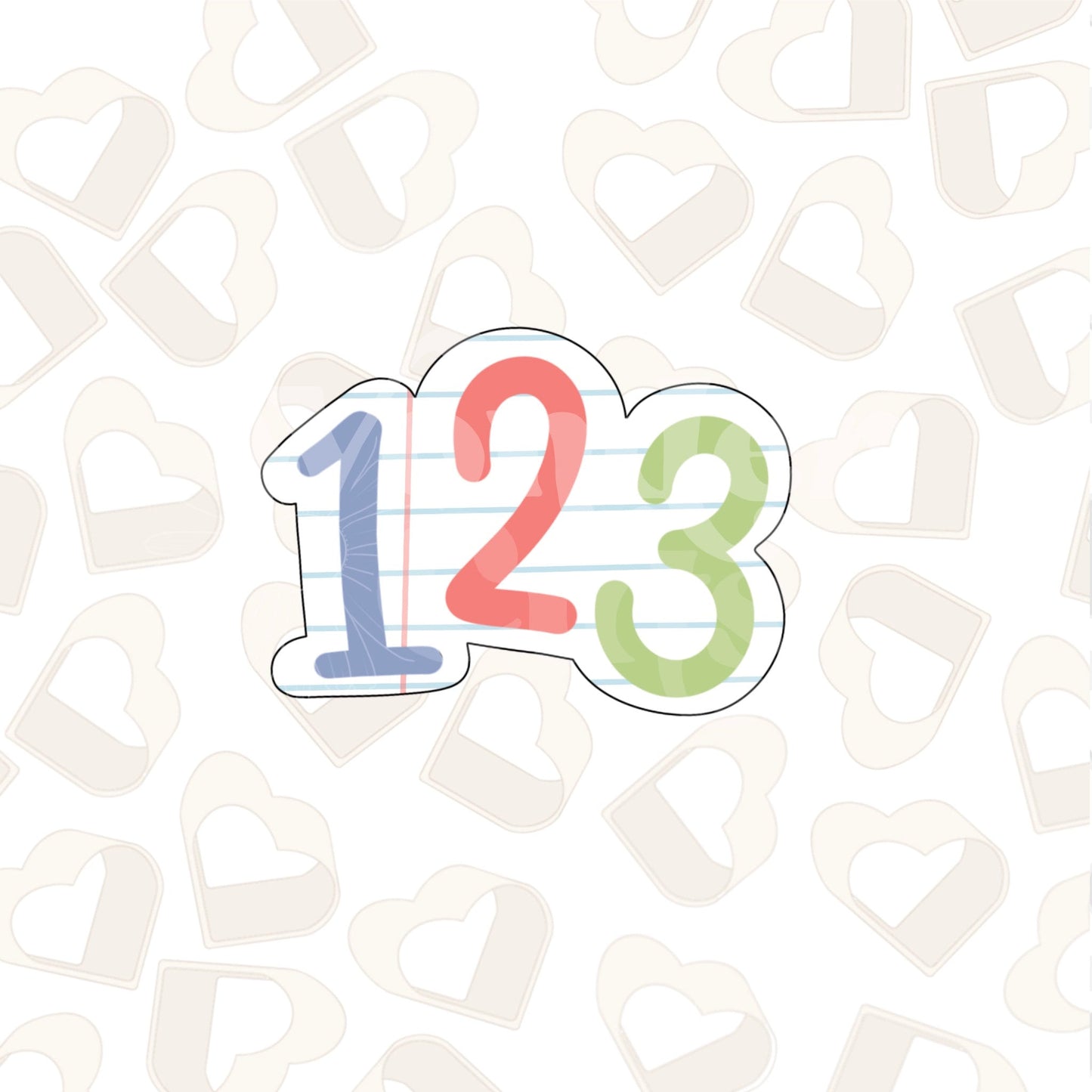1 2 3 Cookie Cutter