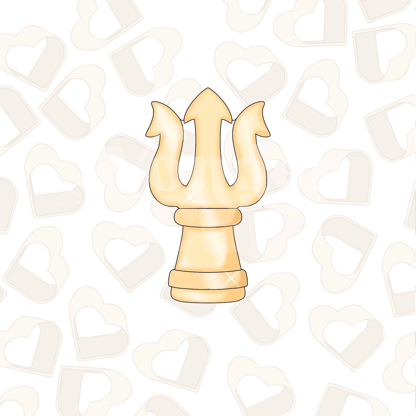 Trident Cookie Cutter