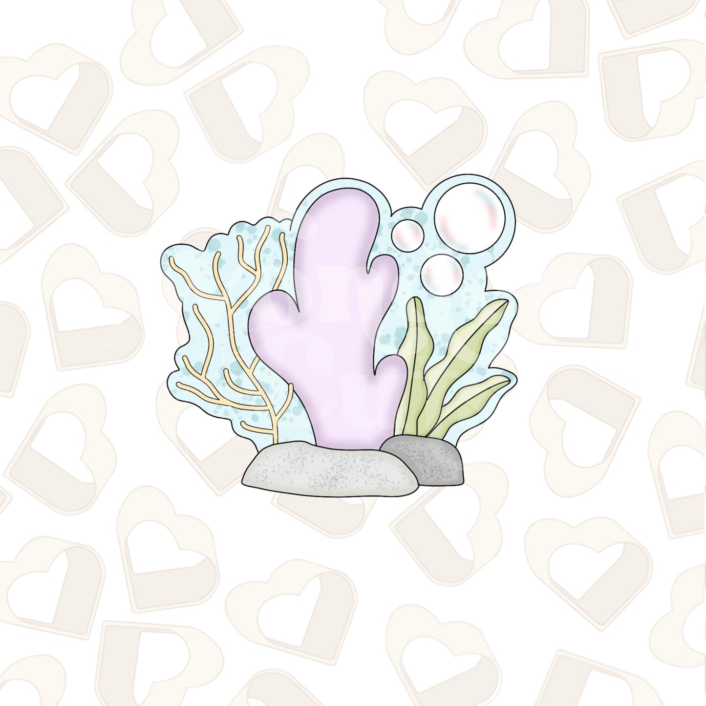 Coral 3 Cookie Cutter