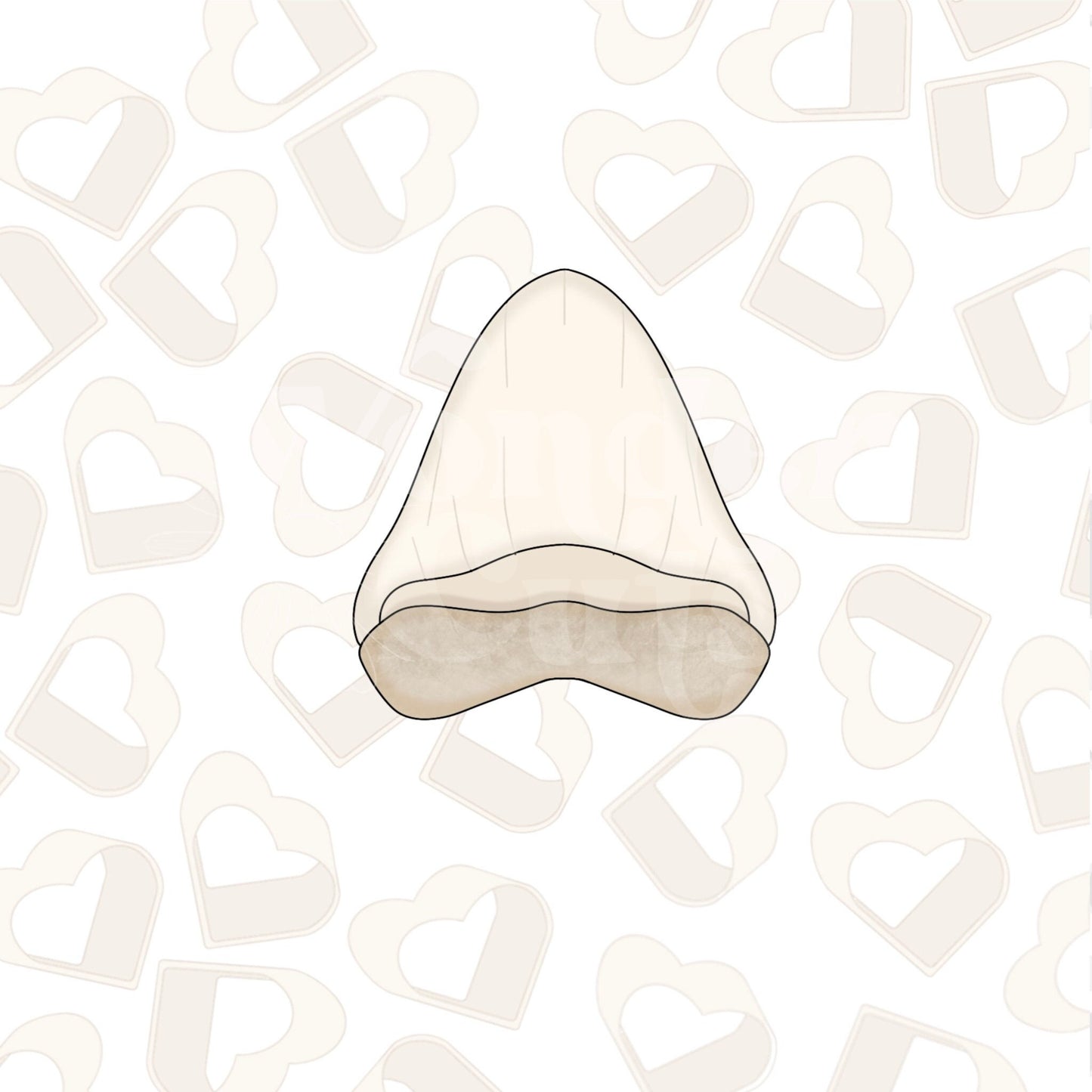 Shark Tooth Cookie Cutter