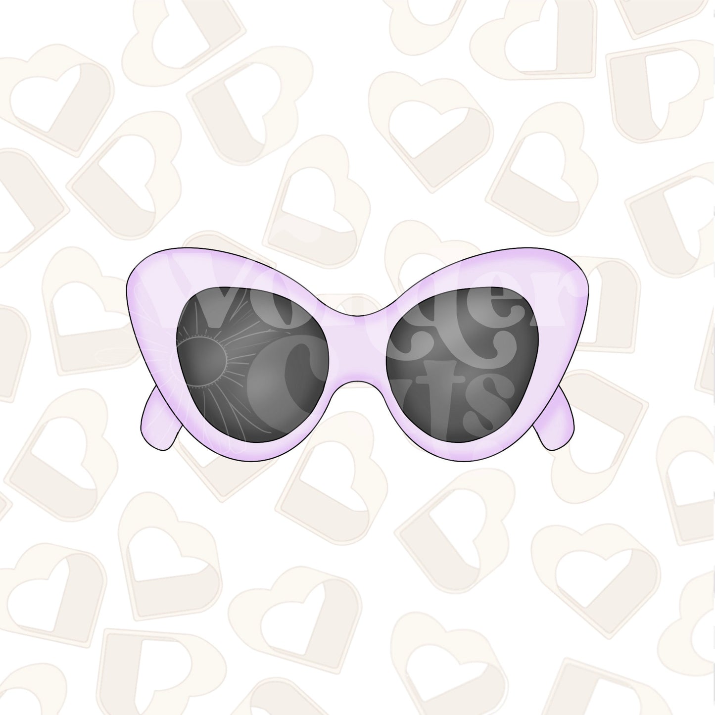 Retro Sunglasses Cookie Cutter