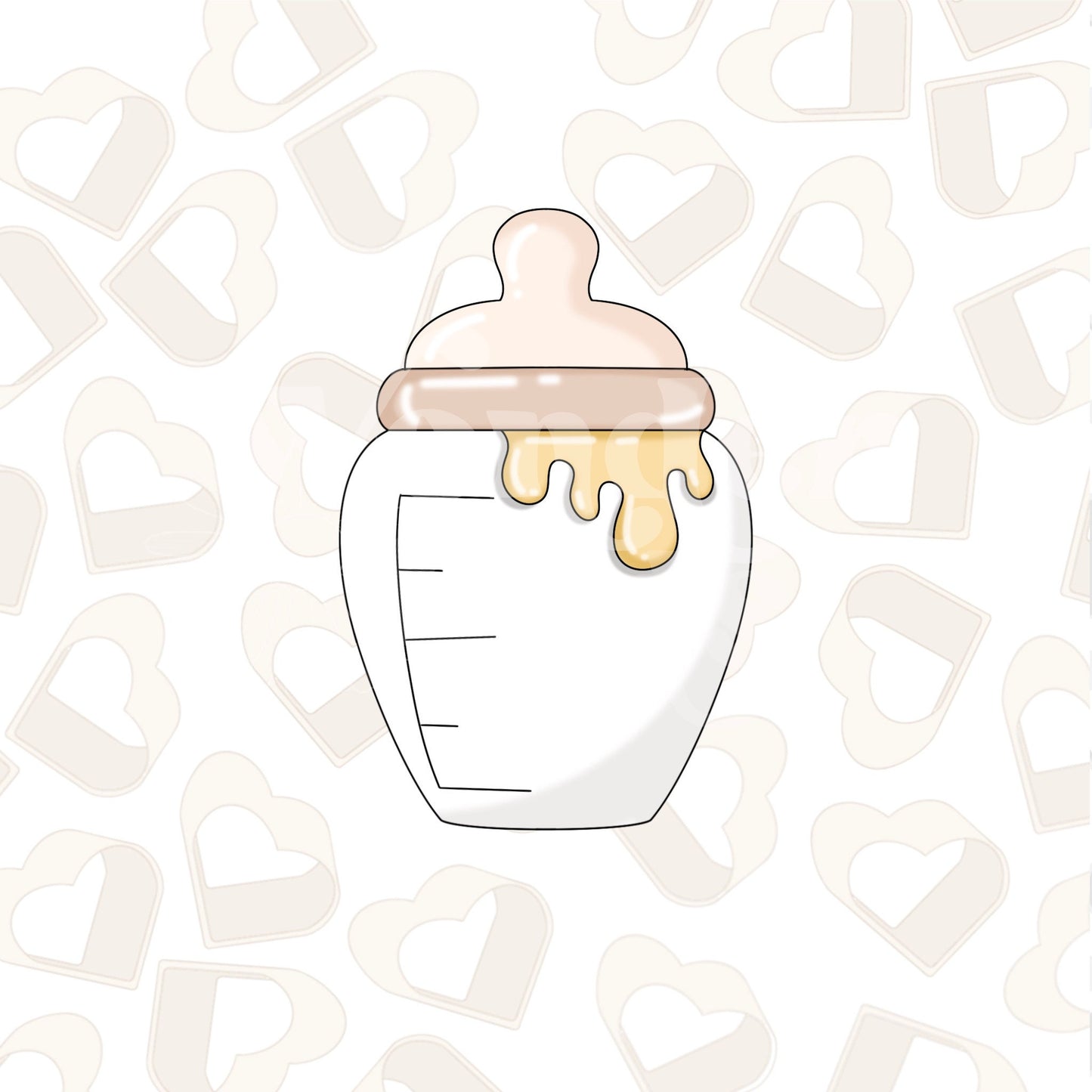 Baby Bottle 2 Cookie Cutter