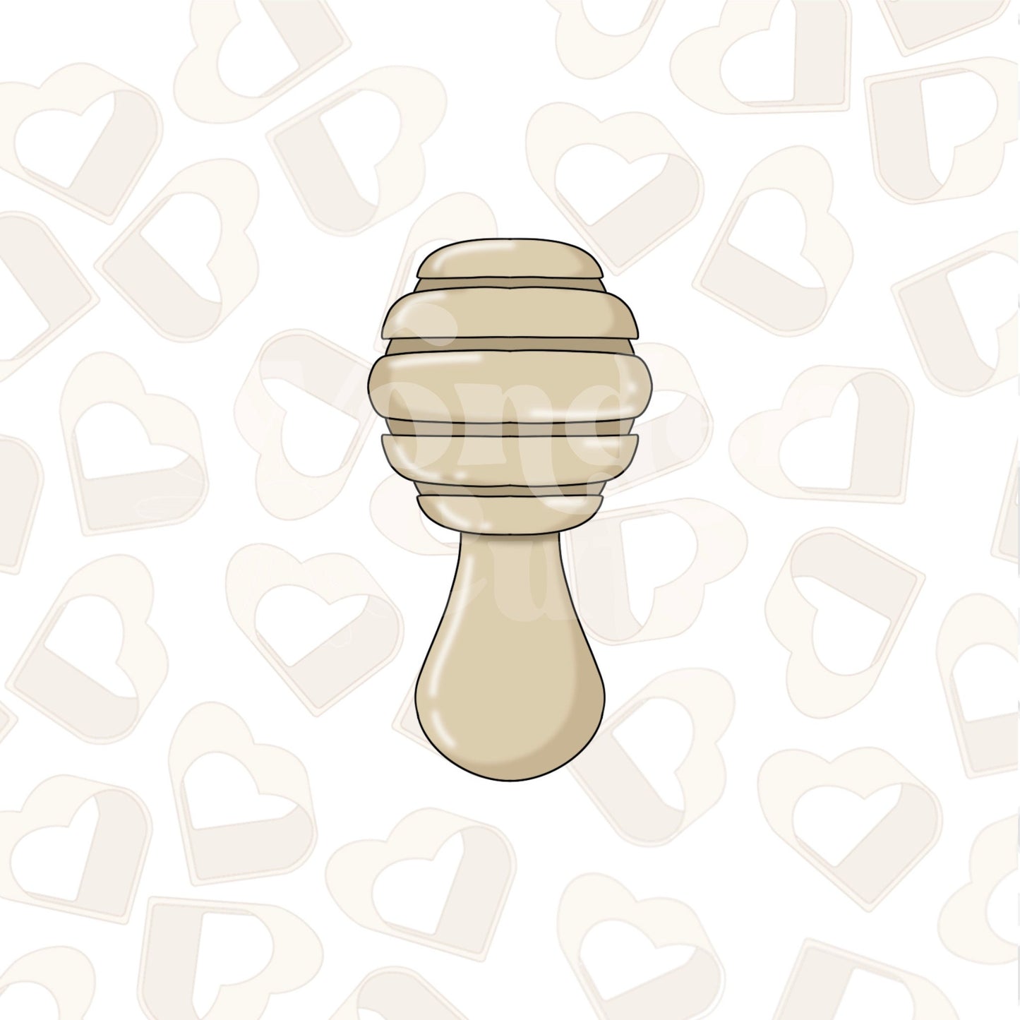 Honey Dipper Cookie Cutter